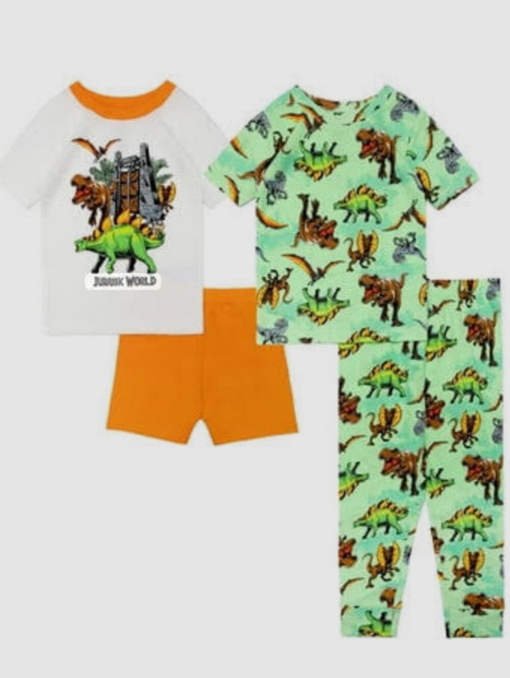 Toddler Boy Jurassic World  4-pc. Pajama Tops, Pajama Bottoms Size 4T